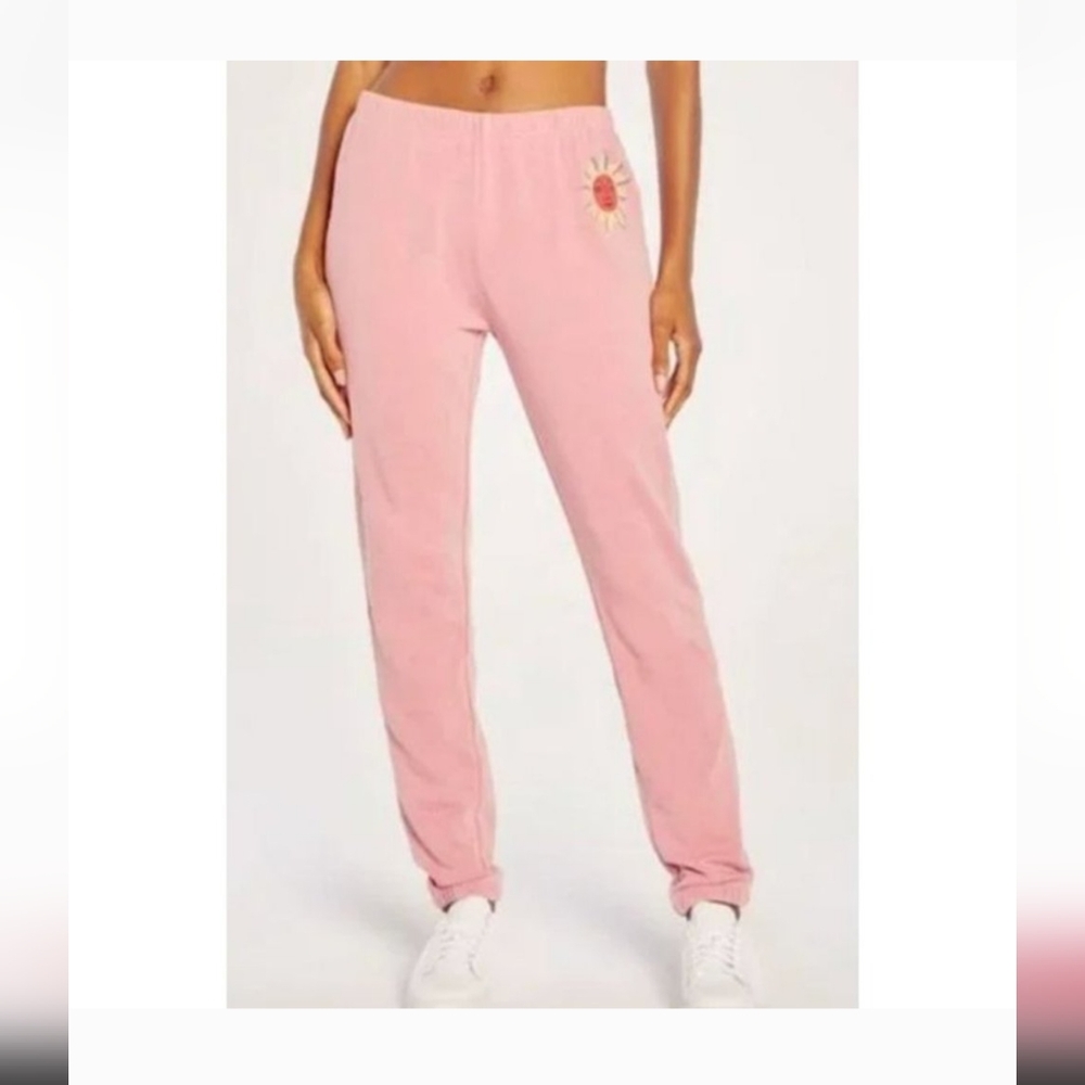 WILDFOX del sol knox pants in bubblegum size M